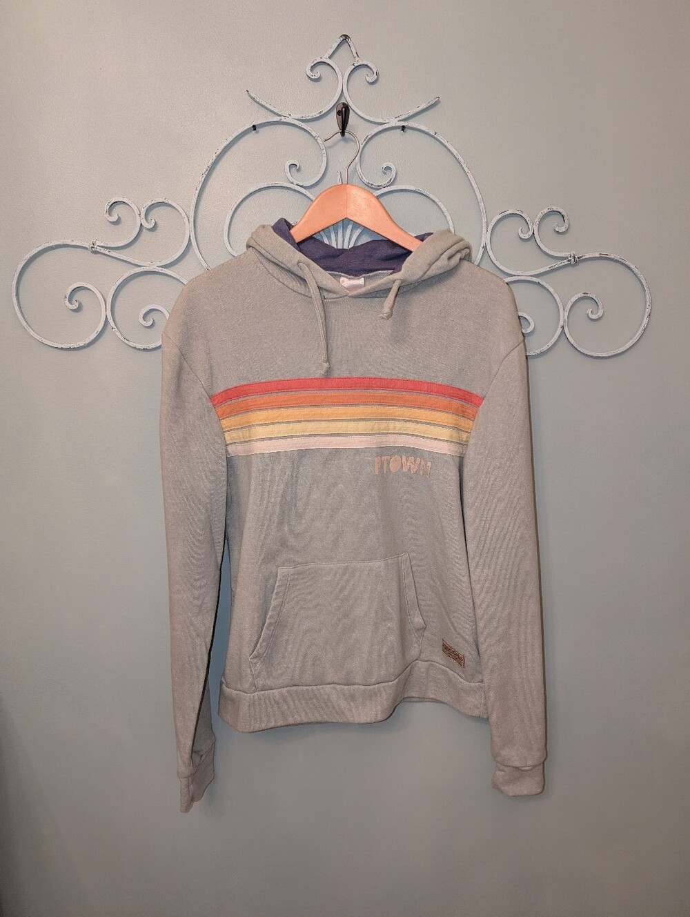 Good Land Supply Co vintage look hoodie sweatshirt
